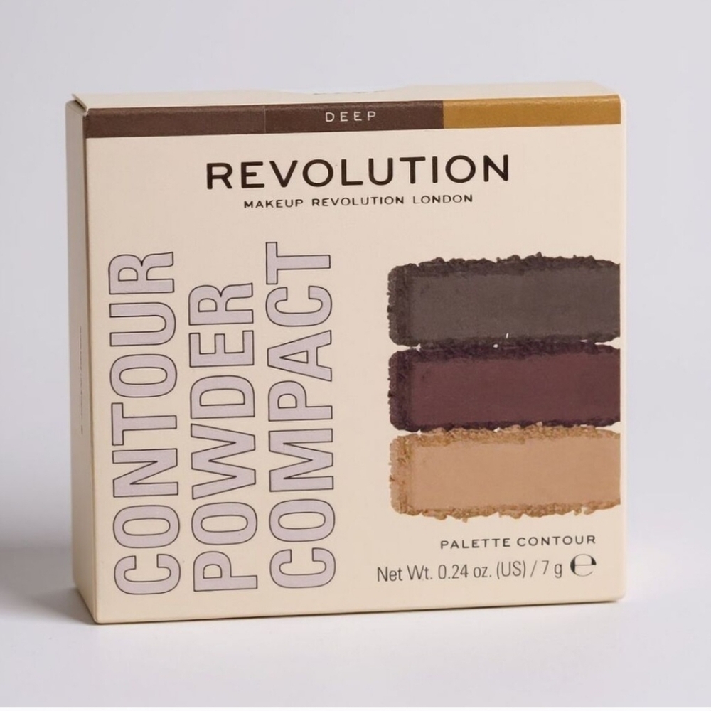 Revolution Contour Palette - Deep Brown Tones